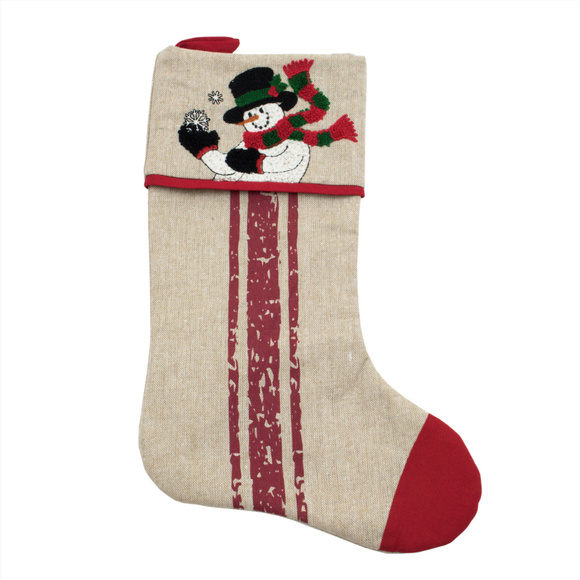 NWT Snowman Christmas Tree Stocking - Picture 1 of 2